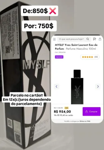 Perfume Myslf 100ml