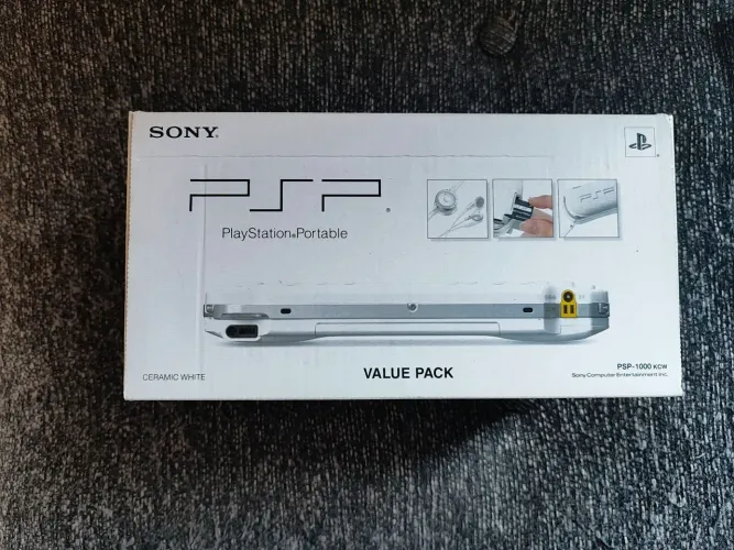 PSP1000 Branco Desbloqueado na Caixa