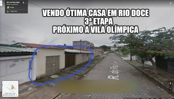 Vendo casa de 3 quartos em Rio Doce