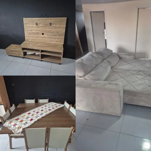 Mesa + Sofá + Hack + Painel