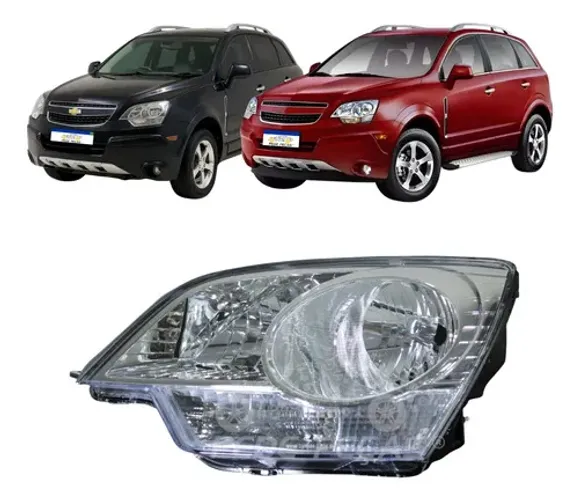 Farol Esquerdo Chevrolet Captiva 2008 A 2014 Manual Esquerdo/motorista