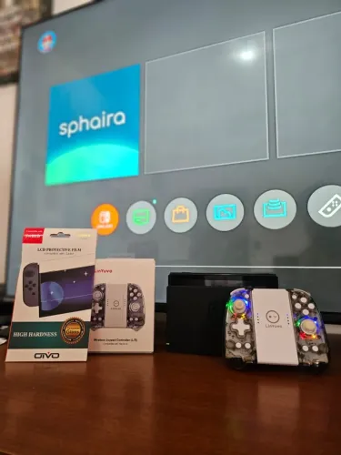 Nintendo Switch V1 Desbloqueado por MODCHIP + LinYuvo KS58 + Película + Modo Online