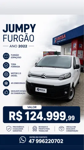 Citroen Jumpy Furgão Pack 1.6 Turbo Diesel 2022
