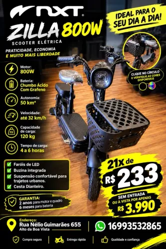 Scooter elétrica 