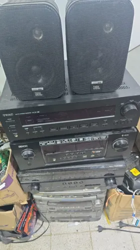 Caixa JBL Receiver Denon TEAC Arandela Caixa infinity
