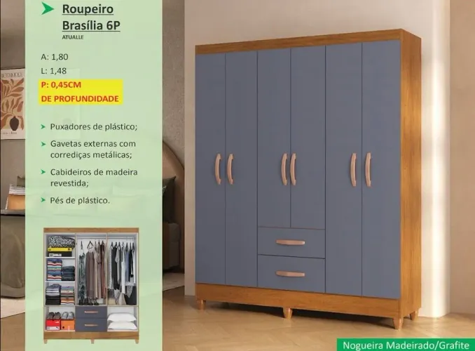ROUPEIRO BRASILIA 3375 6P 2G