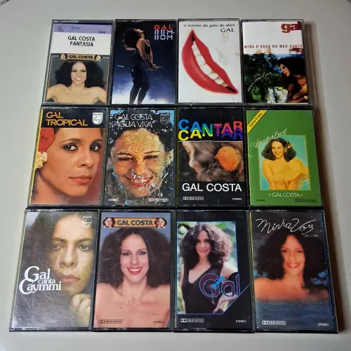 Fita cassete k7 Gal Costa ( 12 Titulos ) Original