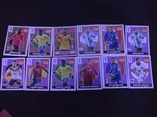 Figurinhas legends da copa do mundo 2026 extra sticker