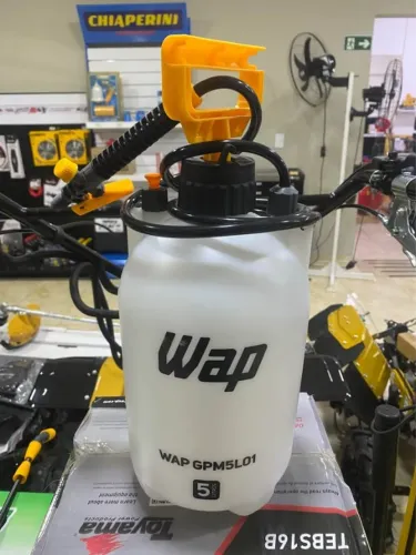 Pulverizador Manual WAP - 5 Litros com Compressão Prévia - Linha Garden