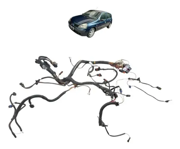 Chicote Elétrico Rampa Injeção Renault Clio 2001 16 1.0 16v