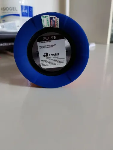 Caixa de Som Pulse SP246 Bluetooth 15W - Azul/Laranja