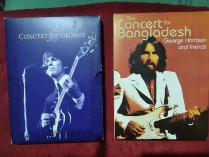COMBO 2 DVDS DUPLOS- GEORGE HARISSON