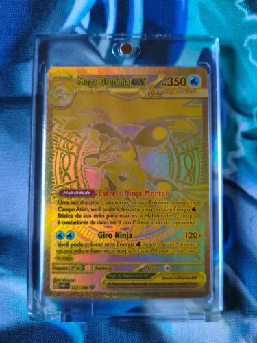 MEGA GRENINJA EX DOURADA POKÉMON TCG