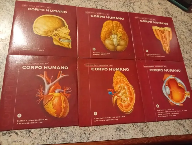 CD-ROM Enciclopédia Multimídia do Corpo humano Zero Hora