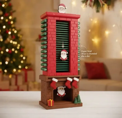 Calendário do advento Papai Noel