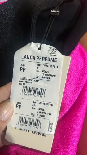 Vestido Lança Perfume PP