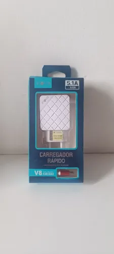 Carregador rápido V8 corrente de saída de 5.1A com 3 USB 