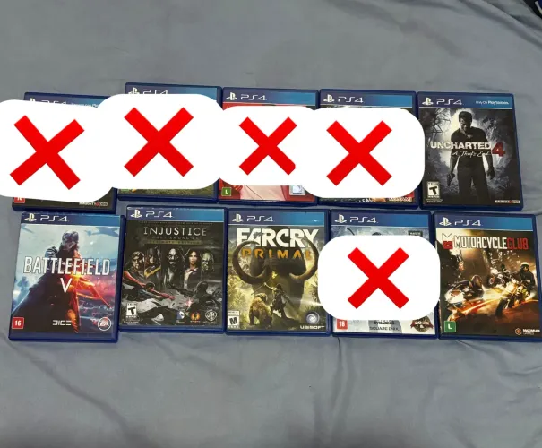 JOGOS PS4 -> ENTRAR EM CONTATO PARA NEGOCIAR VALORES