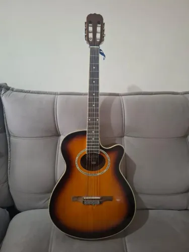 Violão Hofman nylon elétrico