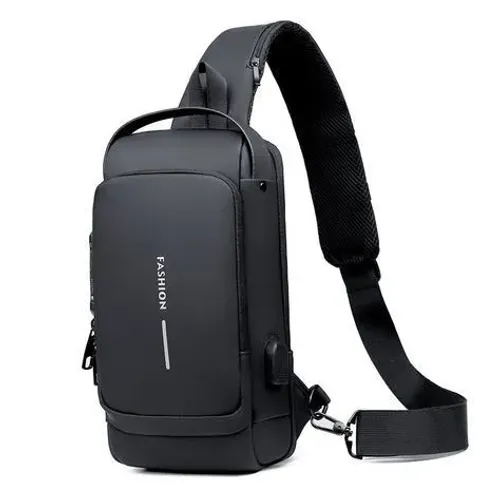 Mochila transversal antifurto 