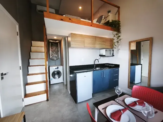 Loft direto com o proprietário, no bairro Saco dos Limões, com linda vista para Baia Sul