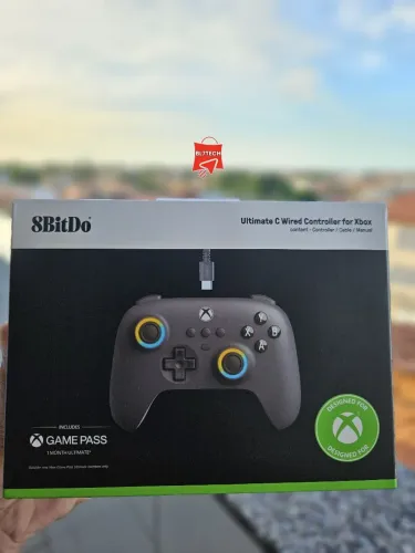 Controle 8BitDo Ultimate C Wired XBOX - Hall Effect - Lacrado! 