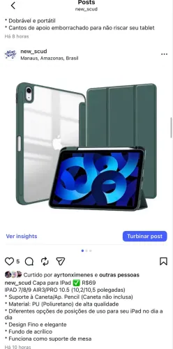 Capa para IPad