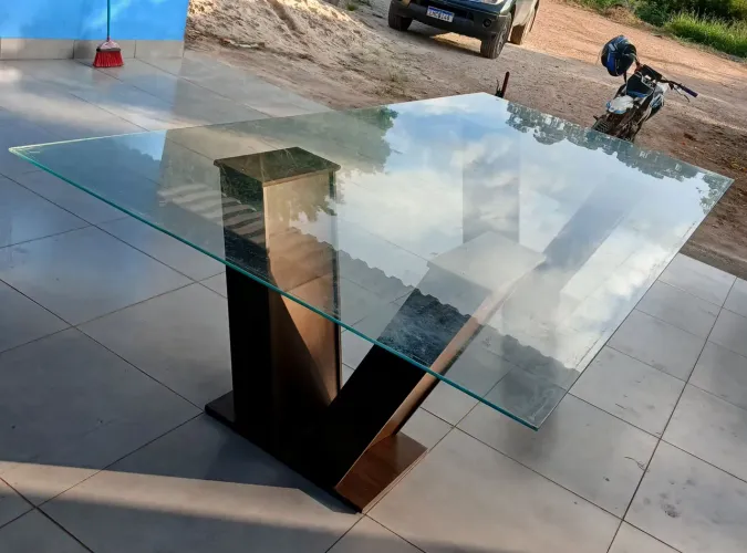Mesa de vidro