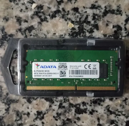 Memória AData 16Gb DDR4 3200 Nova