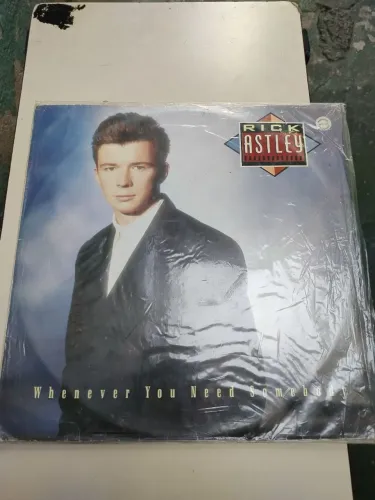 Rick astley disco vinil
