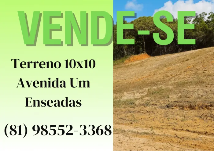 Lote 10x10 Enseadas dos Corais
