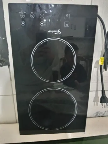 Fogão Cooktop Elétrico Fischer 2 Bocas ? Semi-Novo! <br>
