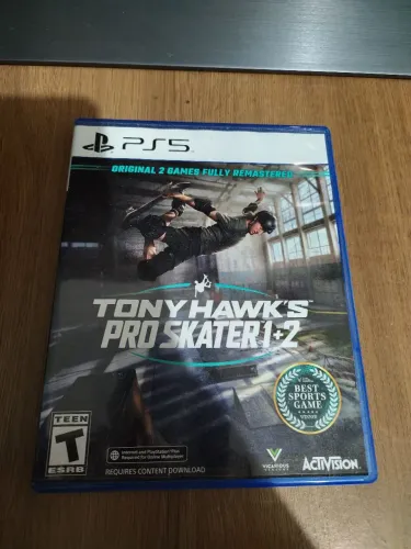 Tony Hawk Pro Skater 1+2 PS5 - mídia física