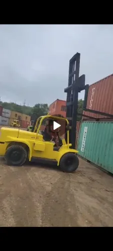 Empilhadeira com alongador de 7 tons 