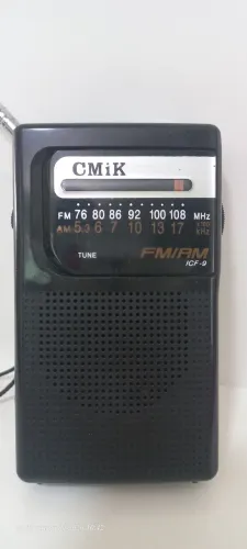 Rádio portátil AM/FM de bolso