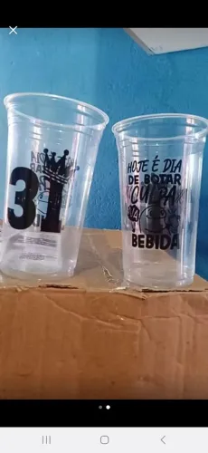 Copos descartavel personalizado