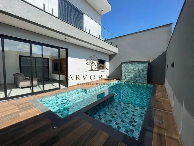 Casa para Venda em Boituva, Portal Ville Jardins, 4 dormitórios, 3 suítes, 4 banheiros, 4