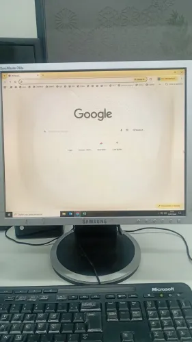 Monitor Samsung 17 pol SyncMaster 740n Tela Mofada