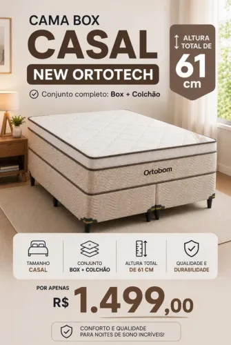 Conjunto colchão + box