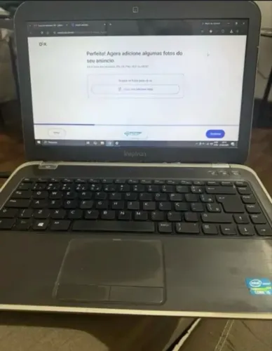 Notebook Dell Inspiron i5 4gb de memória e 256 SSD