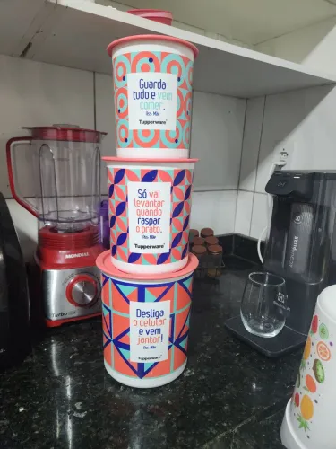 Vasilhas da tupperware