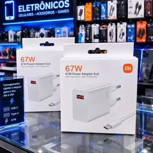 CARREGADOR XAIOME 67W - ENTREGAMOS