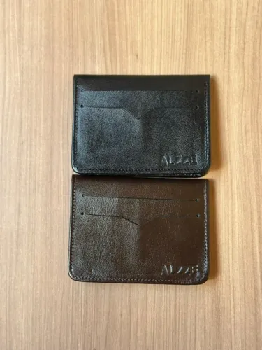 Porta Cartões Masculino Couro Legítimo ALZZE Slim