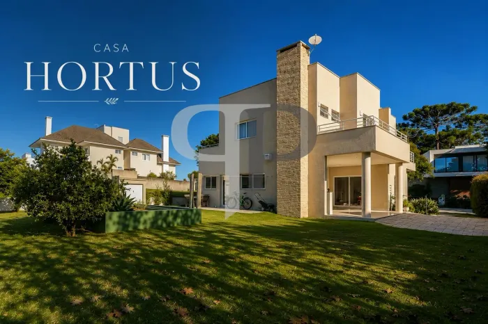 Casa à venda 4 suítes e amplo jardim, Alphaville Graciosa, PINHAIS - PR