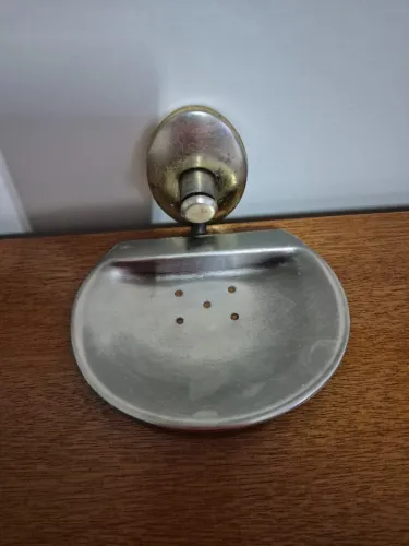 Saboneteira de parede em inox