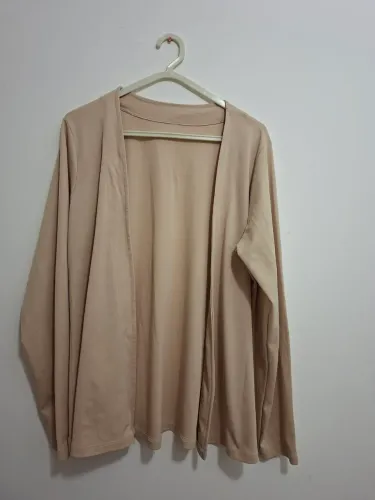 Casaco feminino nude bege tamanho G