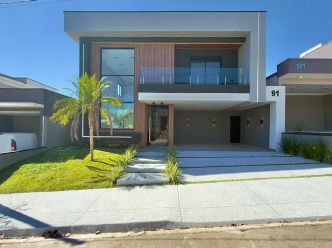 Bélissimo Sobrado com 230m2 Fino acabamento 3 suítes uma master com closet + mezanino ampl