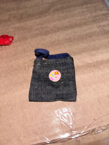 Bolsa para barbie de pano