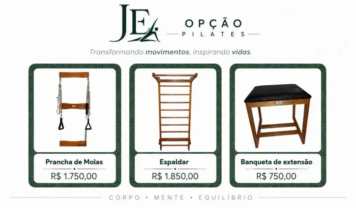 Equipamentos Pilates