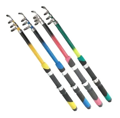 Vara de Pesca 2,70m Telescópica para Molinete (ultra light)